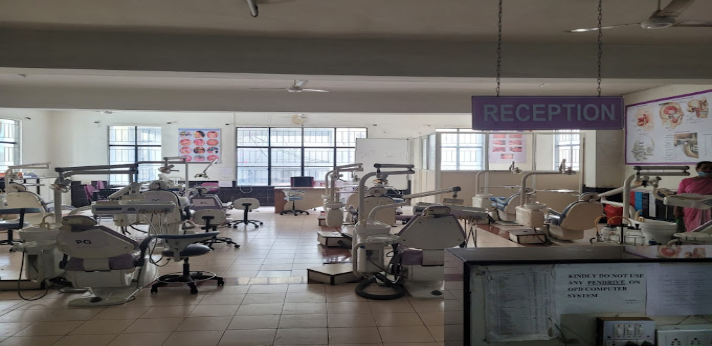 MA Rangoonwala Dental College Pune Clinic Area