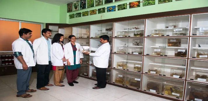 Alvas Ayurvedic College Moodbidri Lab