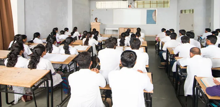 Ashwini Ayurvedic College Davangare Classroom