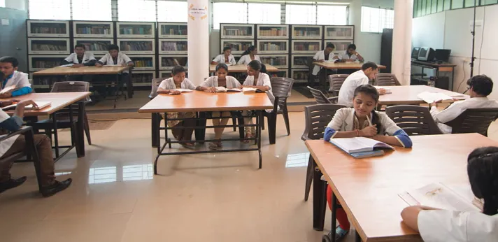 Ashwini Ayurvedic College Davangare Library