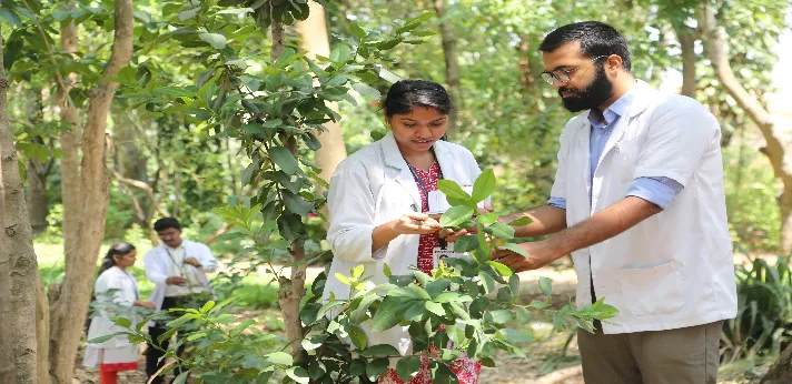 SDM College of Ayurveda Udupi Herbal Garden