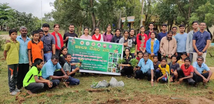 Shri Shivayogeshwar Ayurvedic College Belgaum Green India Abhiyaan