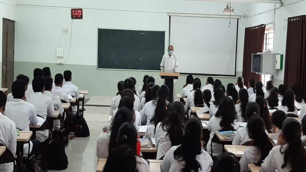 Annasaheb Dange Ayurved College Class room