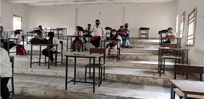 Government Homoeopathic Medical College Bhopal Classroom