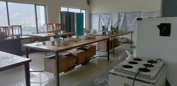 Maharaja Institute of Homoeopathy Sciences Nellimarla Lab