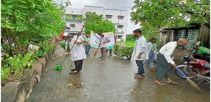 Metropolitan Homoeopathic Medical College Swachhata hi Seva Campaign