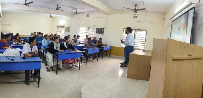 Rajib Gandhi Memorial Ayurvedic College classroom