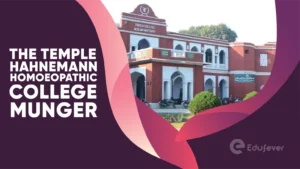 The Temple Hahnemann Homoeopathic College Munger