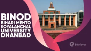 Binod Bihari Mehto Koyalanchal University Dhanbad