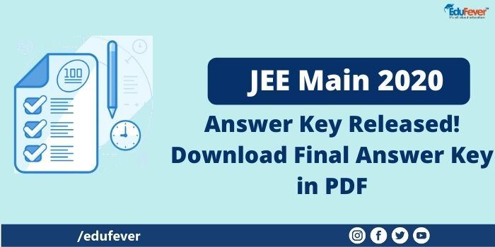 JEE Mains Answer Key 2022: Response Sheet, Objection etc.