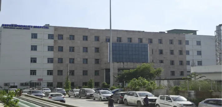 Guwahati Medical College building, a premier medical institution