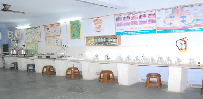 Naiminath Homoeopathic Medical College Agra Lab