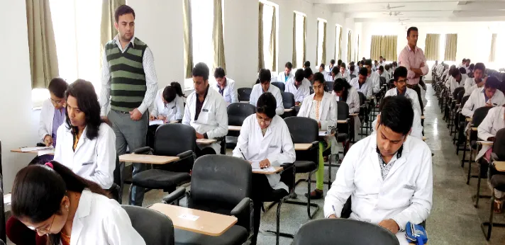 Pacific Dental College & Research Centre Rajasthan Exam Hall