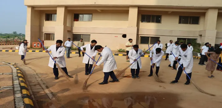 AIIMS Deoghar, Swachh Bharat Abhiyan.