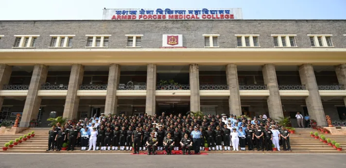 Armed Forces Medical College Pune A total of 112 medical graduates commissioned into Indian Armed Forces