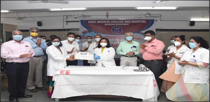 GMC Aurangabad ,Honors for health workers