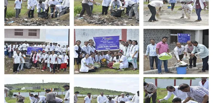 Government Medical College Nandurbar TREE PLANTATION AT GMC NANDURBAR