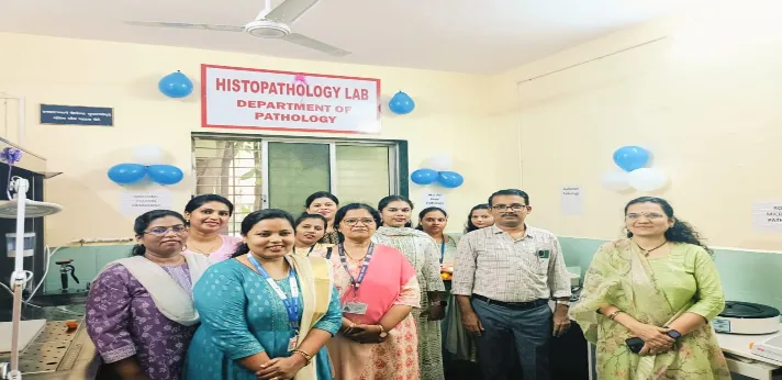 Government Medical College Alibag , Inauguration of Histopathology Lab