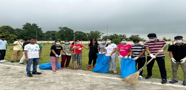 Lakhimpur Medical College Cleanliness drive