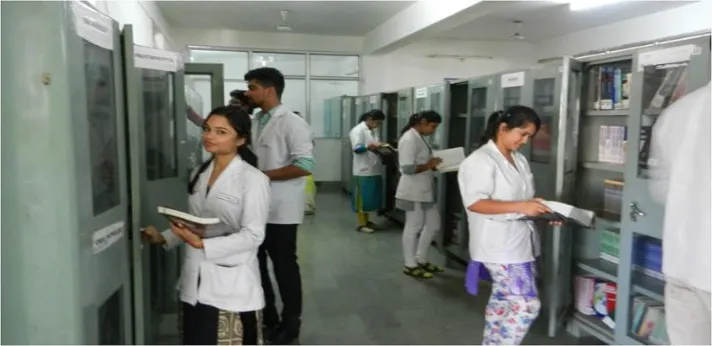 Bhabha Dental College in Bhopal Library