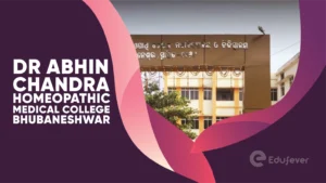 Dr Abhin Chandra Homeopathic Medical College Bhubaneshwar