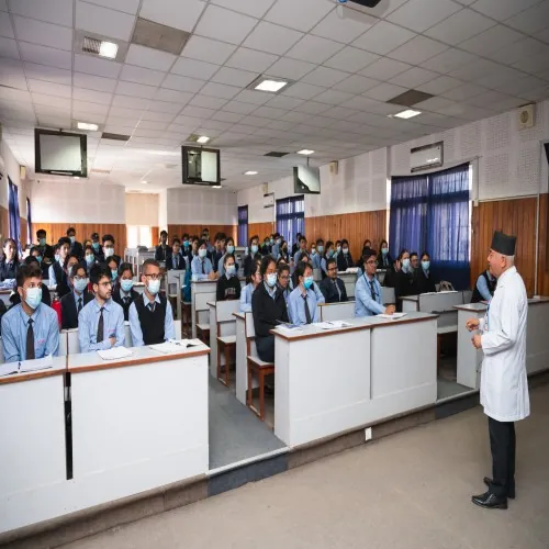 KIST Medical College Lalitapur Classroom