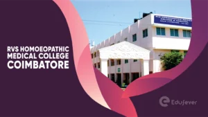 RVS Homoeopathic Medical College Coimbatore