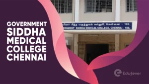 Government Siddha Medical College Chennai