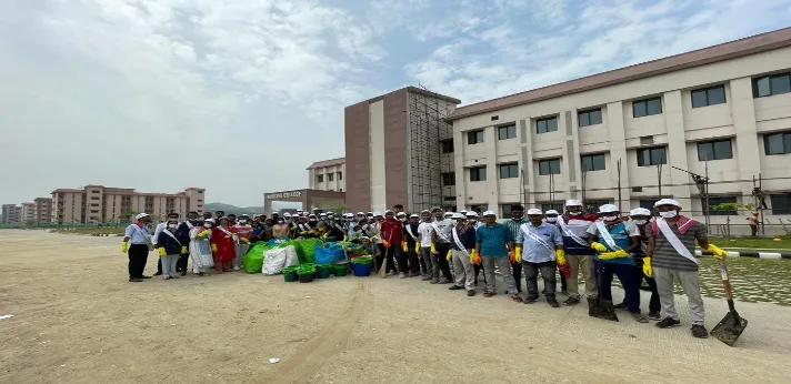 AIIMS Guwahati Cleanliness Drive