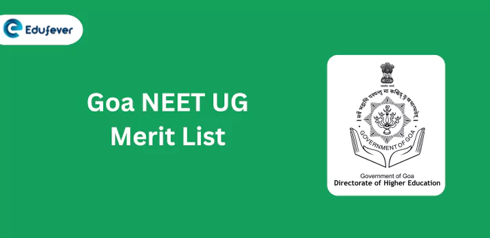 Goa NEET UG Merit List