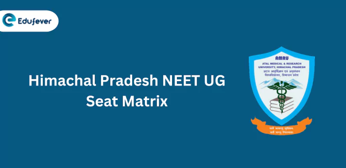 Himachal Pradesh NEET UG Seat Matrix