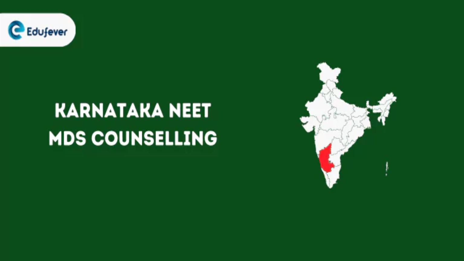 Karnataka NEET MDS Counselling