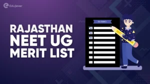 Rajasthan NEET UG Merit List