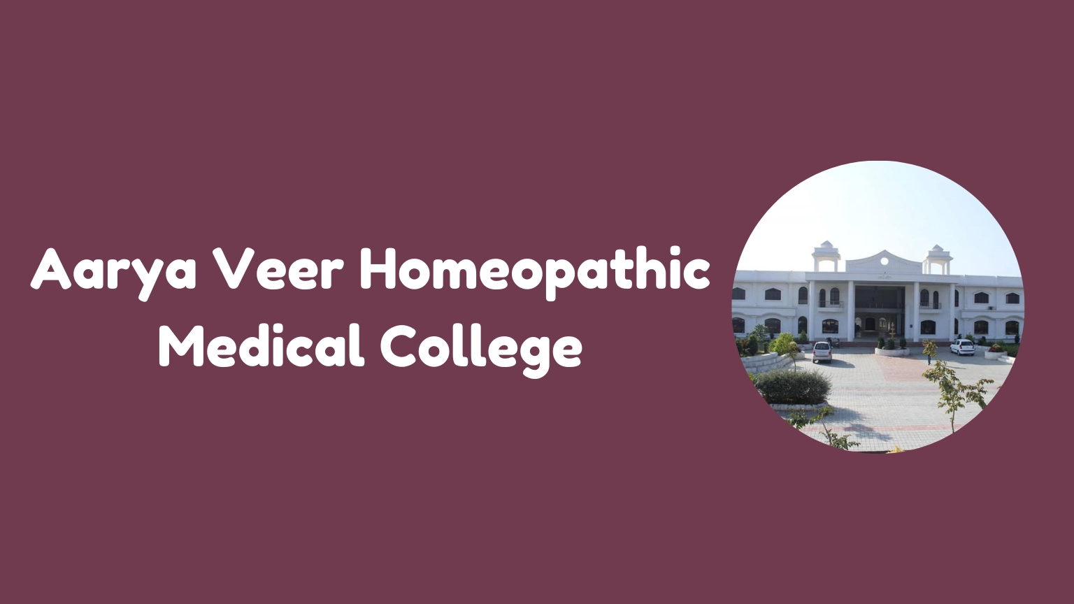 Aarya Veer Homeopathic Medical College