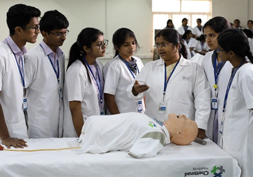 Chettinad Medical College Practical Session