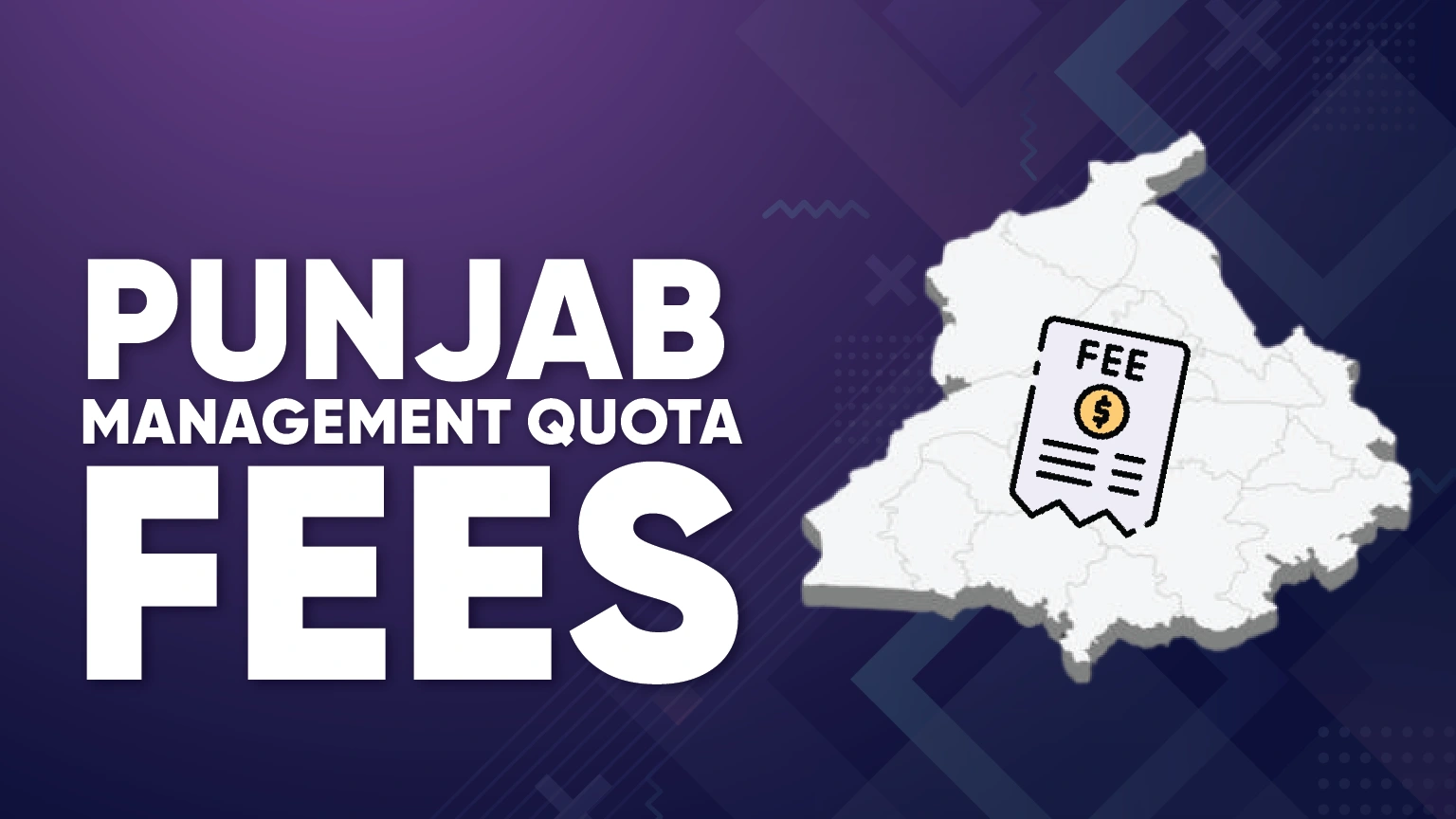 Punjab Management Quota Fees