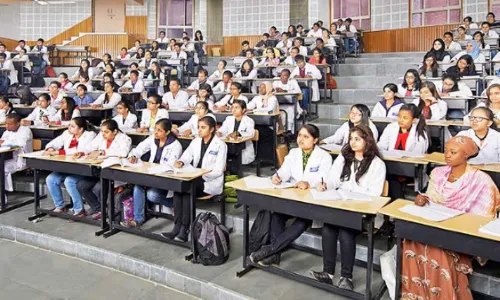 Sharda Medical College Classroom