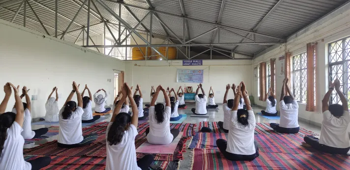 Hita Ayurvedic Medical College Bangalore Yoga Hall