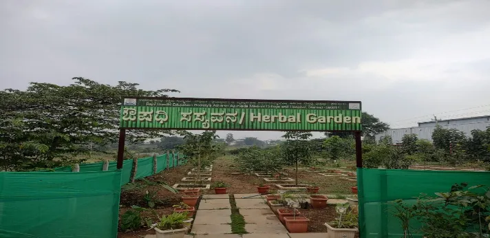 RGE Society Atharva Ayurvedic Medical College Dharwad Herbal Garden