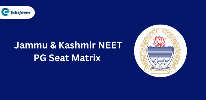 Jammu & Kashmir NEET PG Seat Matrix