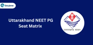 Uttarakhand NEET PG Seat Matrix