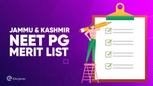 Jammu & Kashmir NEET PG Merit List