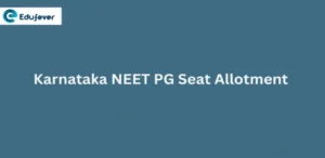 Karnataka NEET-PG Seat Allotment