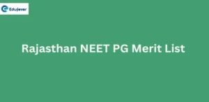 Rajasthan NEET-PG Merit List