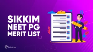 Sikkim NEET PG Merit List