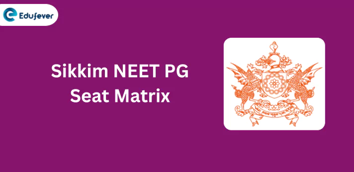 Sikkim NEET PG Seat Matrix