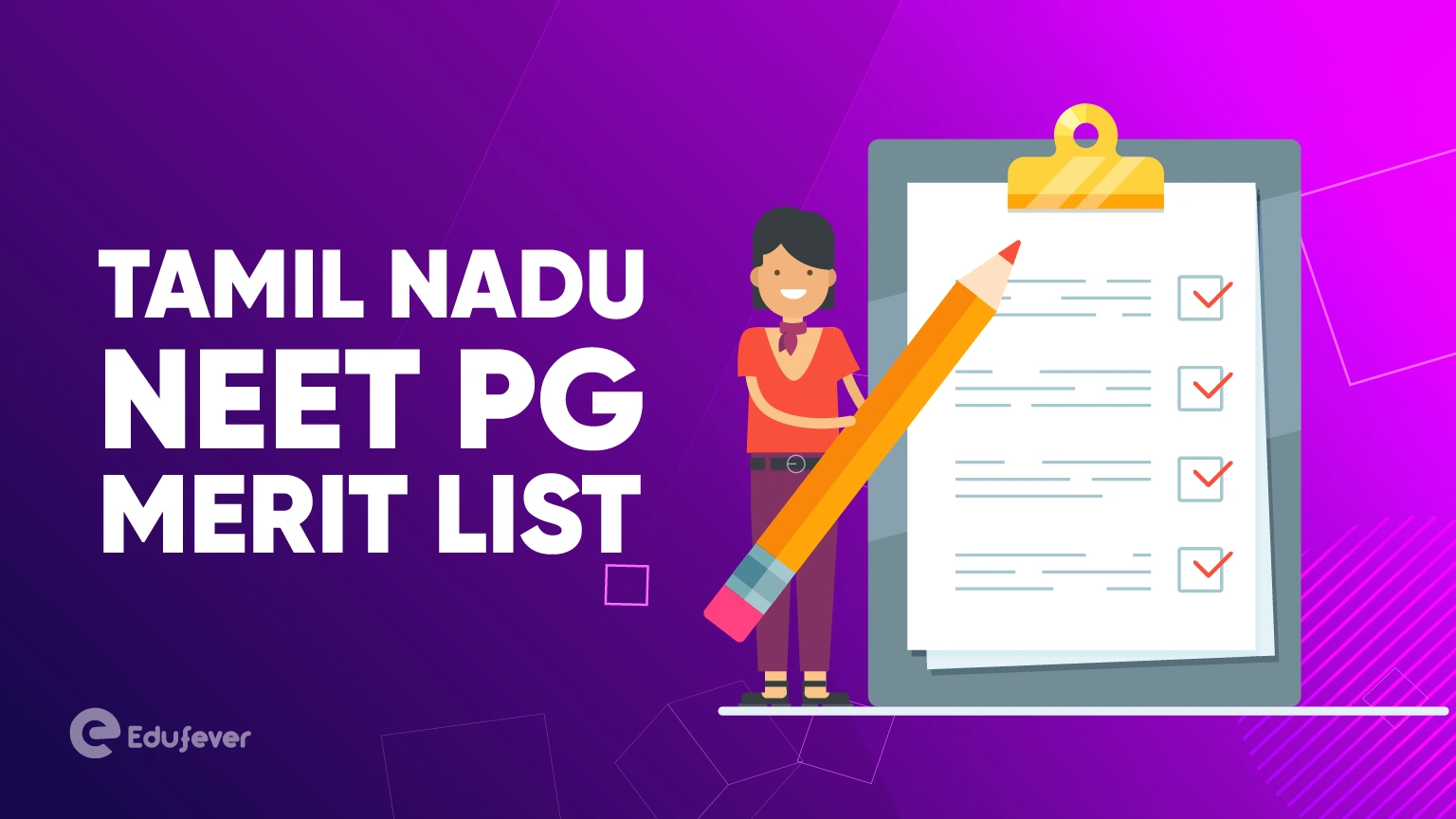 Tamil Nadu NEET PG Merit List