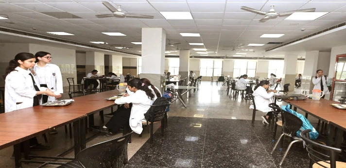 TS Mishra University Cafeteria