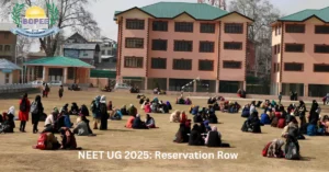 NEET UG 2025 Reservation Row